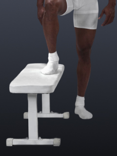 Step Off with Dumbbell - Strengthen Legs while Targeting Glutes!