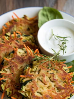 Low-Carb Sauerkraut Veggie Fritters