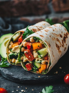 The Best Keto Vegetarian Burritos